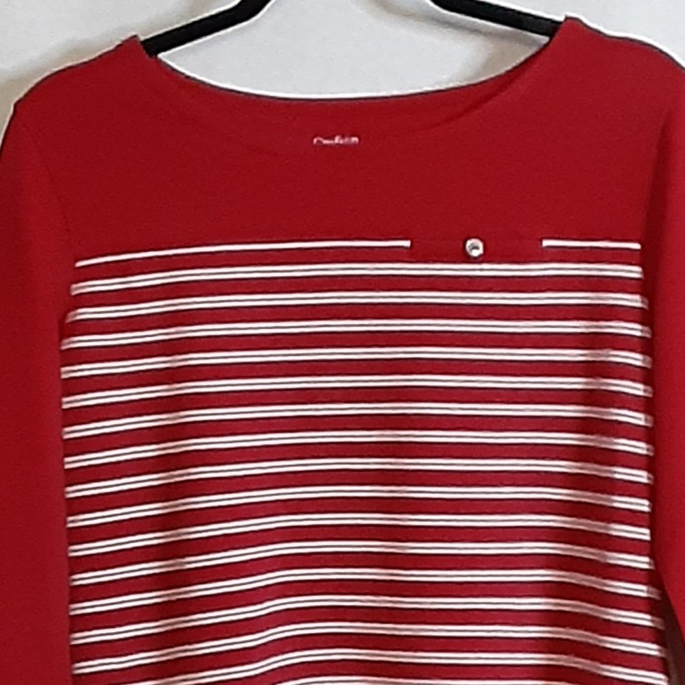 COTTON BLEND KNIT TOP
